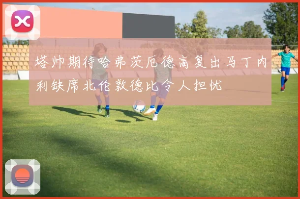塔帅期待哈弗茨厄德高复出马丁内利缺席北伦敦德比令人担忧